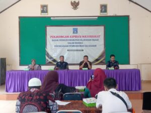 PENJARINGAN ASPIRASI MASYARAKAT DALAM RANGKA PERENCANAAN PEMBANGUNAN KALURAHAN WIDODOMARTANI